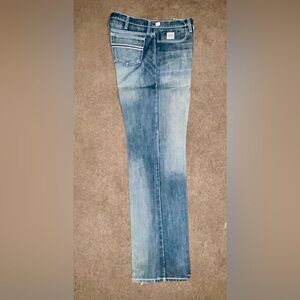 MEN'S RELAXED FIT WHITE LABEL - DARK STONEWASH